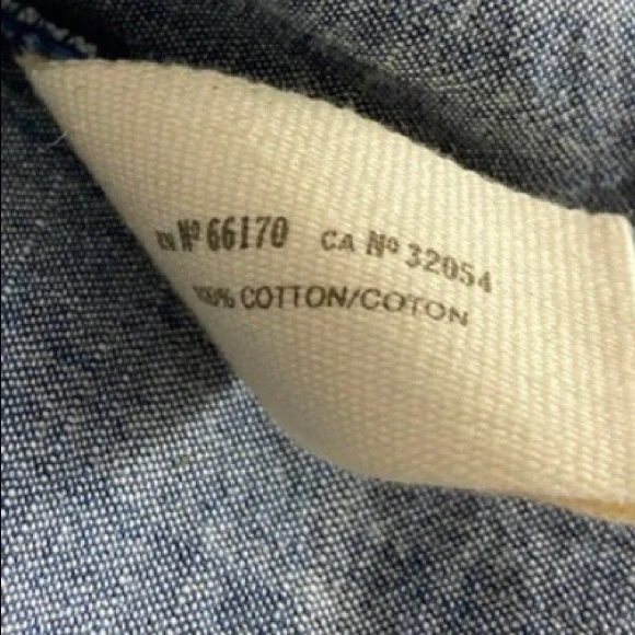 Anthropologie Daughters of the Liberation Chambray Tiered Maxi Dress - Picture 6 of 6